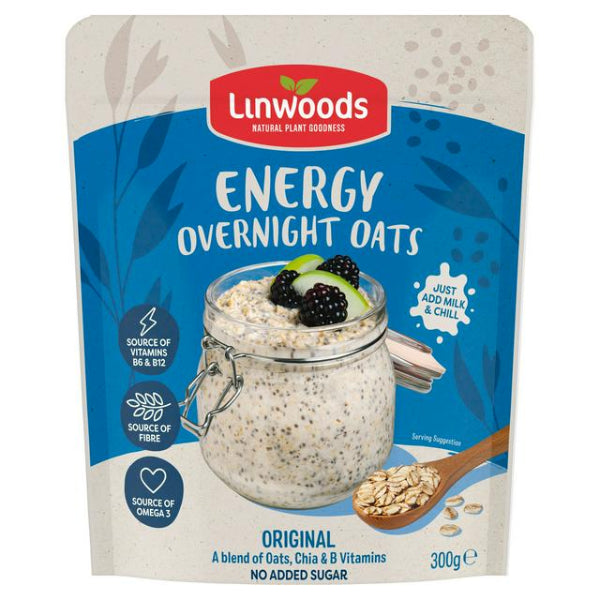 wholesome oats blended for a quick, nutritious overnight breakfast.