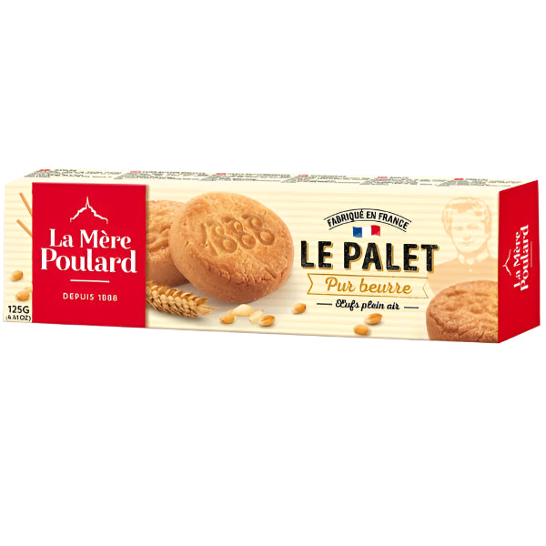 tTaditional French pure-butter shortbread discs from Brittany