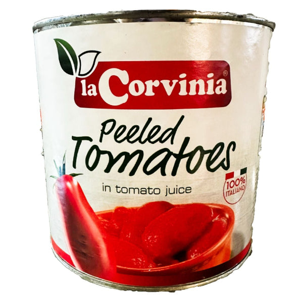 La Corvinia Canned Peeled Tomatoes in Tomato Juice, kg