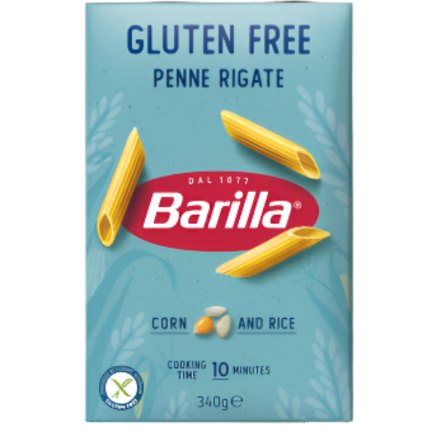 Gluten-free penne rigate with ridges that hold sauces perfectly for a tasty, worry-free pasta experience.