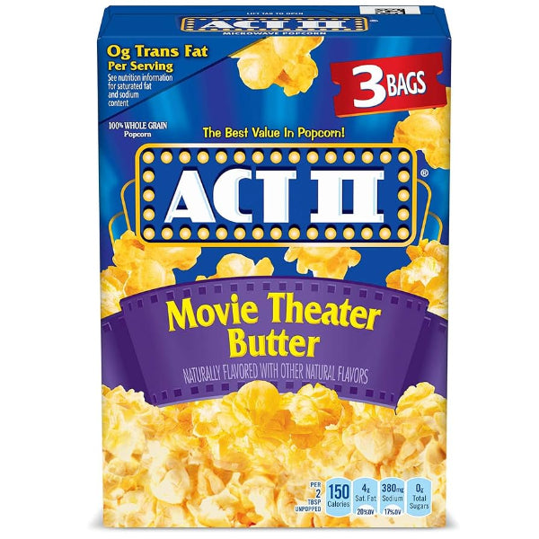 Brings the classic, buttery movie-theater taste to your home with every fluffy, golden kernel.