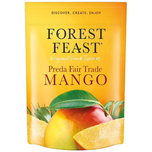 Offers smooth, rich chocolate paired with sweet, tangy mango, crafted ethically for a deliciously fair indulgence.