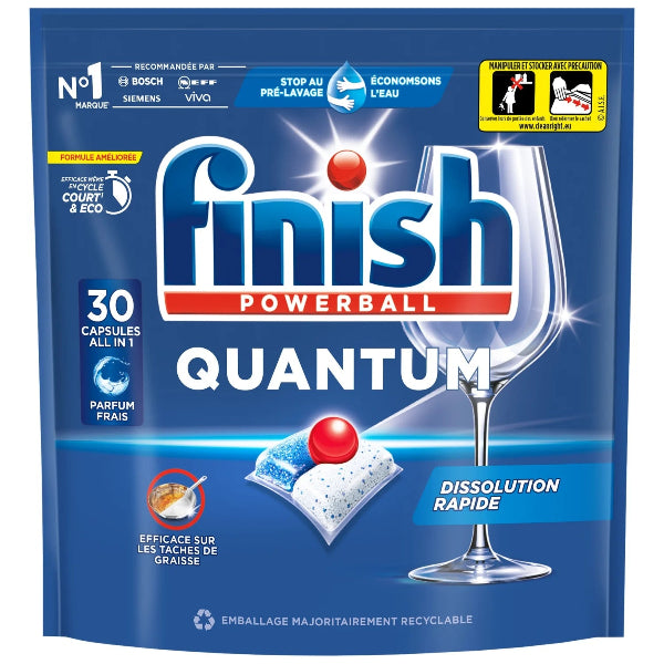 Advanced dishwasher capsules combining powerful cleaning agents, degreasing action, and shine boosters