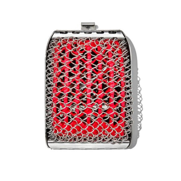 Replacement head for the OXO Hot Clean Grill Brush, ensuring safe and effective grill cleaning.