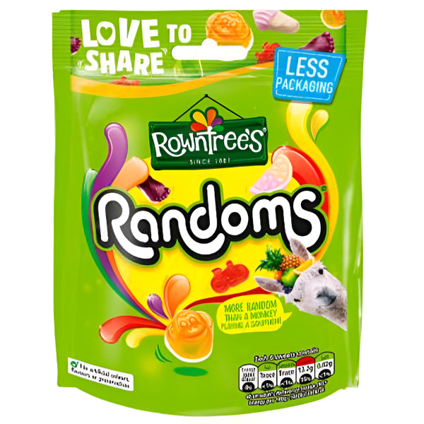 A fun and fruity mix of soft, chewy sweets in all sorts of shapes and flavors