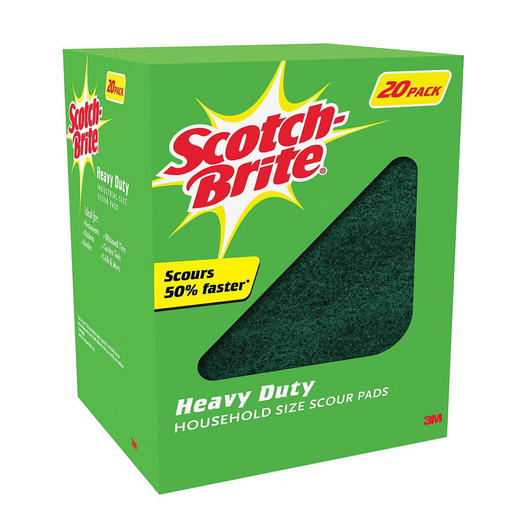 Scotch Brite Heavy Duty Scour Pads 20 PK