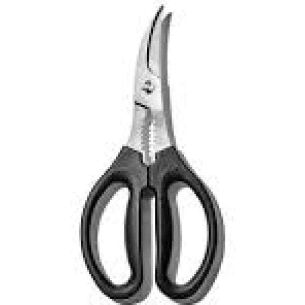 Seafood scissors with comfortable Good Grips handles for easy, precise cutting of shells and seafood.