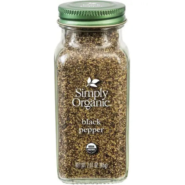 A fragrant, versatile black pepper with a balanced heat, perfect for seasoning meats, vegetables, soups, and sauces.