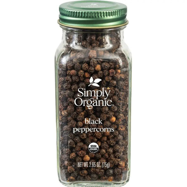 Whole, flavorful peppercorns that deliver bold, fresh heat when cracked or ground, perfect for seasoning any dish.