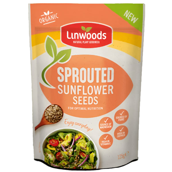 Lightly sprouted seeds for a crunchy, nutrient-rich snack or topping.