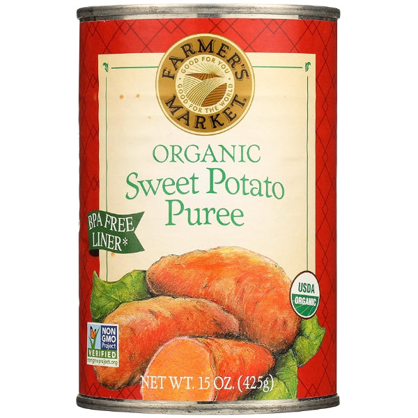 Smooth, naturally sweet, and made from organic sweet potatoes, perfect for pies, soups, and savory dishes.