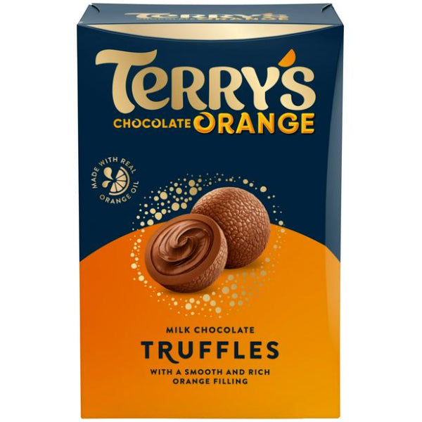Decadent Terry’s Chocolate Orange truffles, 200 g of rich, citrusy chocolate indulgence