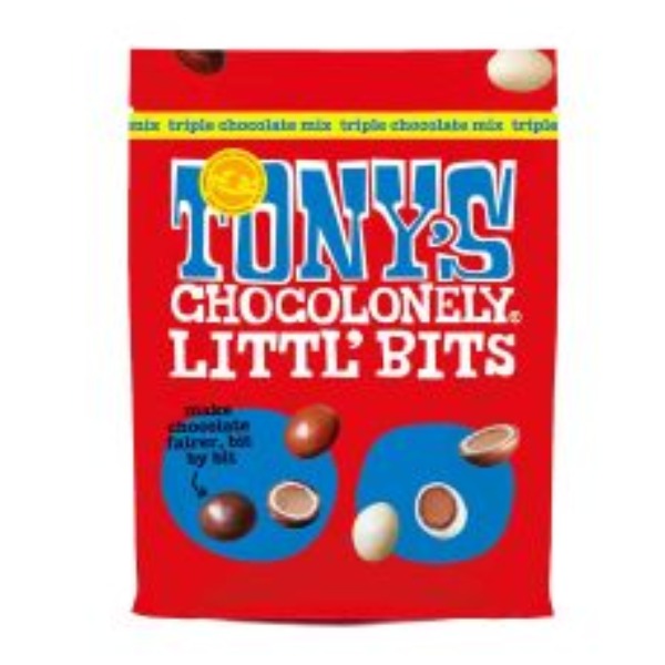Tony's Little Bits Triple Chocolate Mix, 100 g