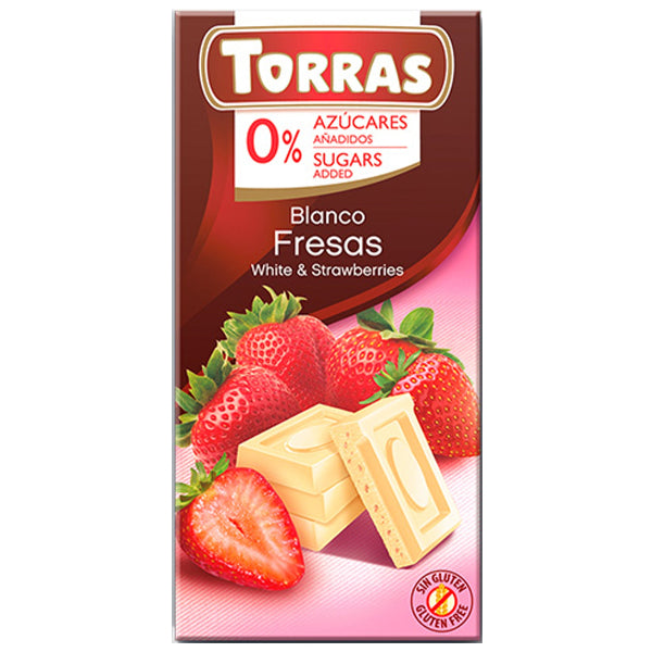 A delightful treat that combines creamy white chocolate with the sweet-tart flavor of freeze-dried strawberries.