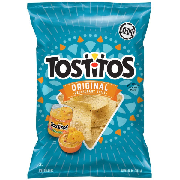 Light, crispy corn chips with a classic restaurant-style texture, made from 100% real corn.