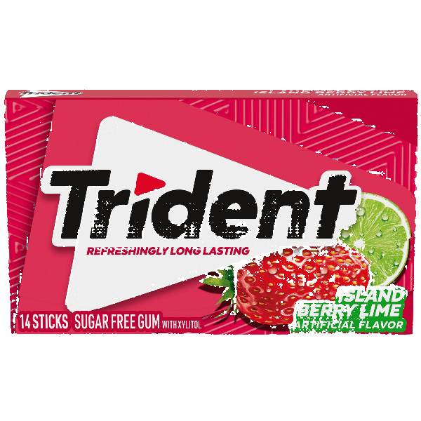 A refreshing blend of sweet berries and zesty lime for long-lasting, sugar-free freshness.