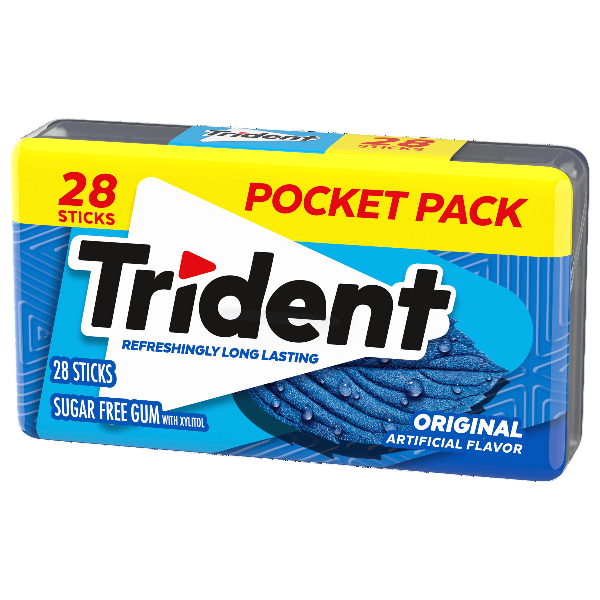 Classic sugar-free gum with a clean, refreshing taste, perfectly packed for fresh breath wherever you go