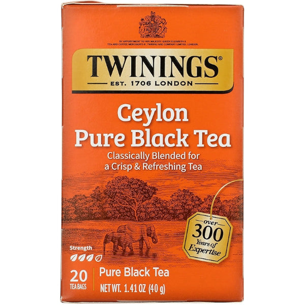 A smooth and aromatic black tea from Ceylon, offering a bright, full-bodied flavor perfect for any time of day.