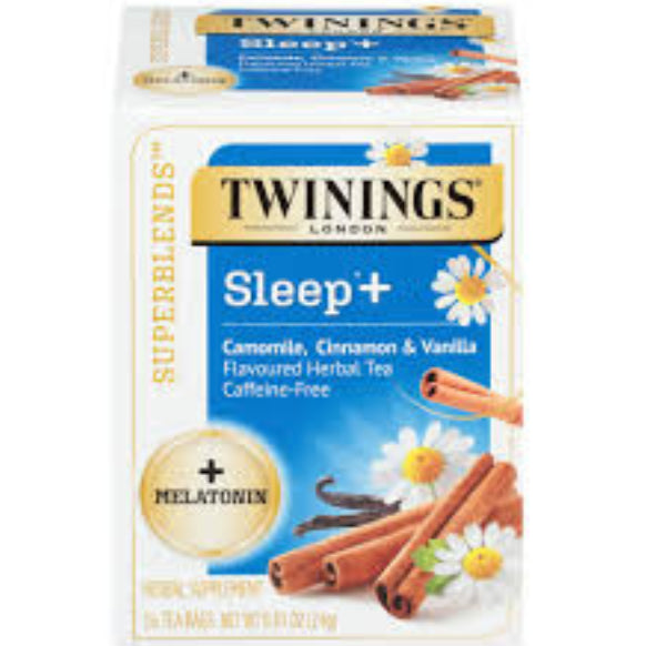 A calming blend of chamomile, cinnamon, and vanilla with added melatonin, designed to promote relaxation and support restful sleep.