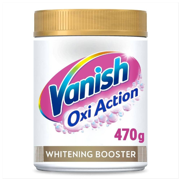 Oxygen-powered powder booster that enhances your laundry detergent to remove tough stains and whiten whites