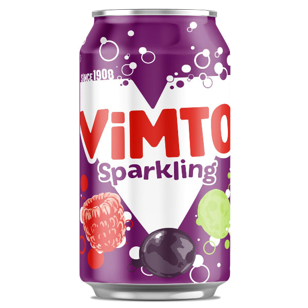 A sparkling beverage that combines the flavors of grape, raspberry, and blackcurrant juices