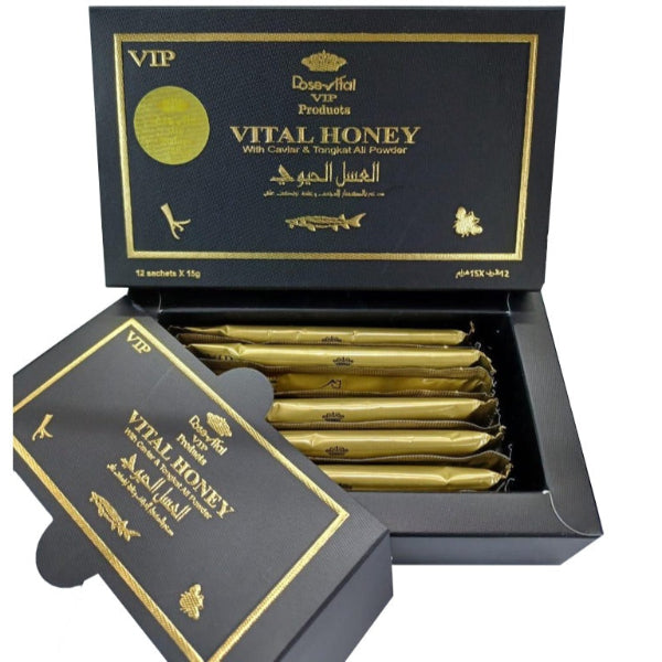 Combines luxurious caviar extract and honey to provide a natural energy boost and support overall vitality