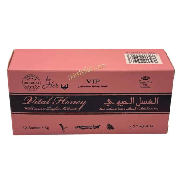 Combines luxurious caviar extract with honey to support vitality and well-being in convenient single-serve portions