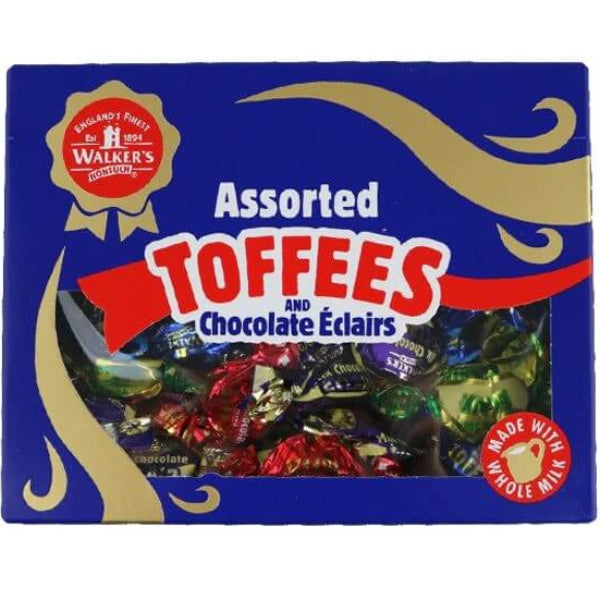 A delicious mix of classic toffees and creamy eclairs, offering a chewy, chocolatey treat in every bite.