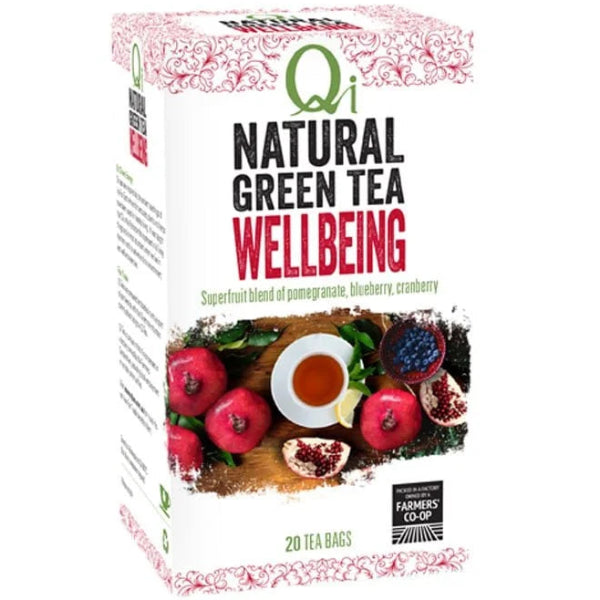 A gentle green tea blend crafted to support overall wellness, balance, and natural vitality.