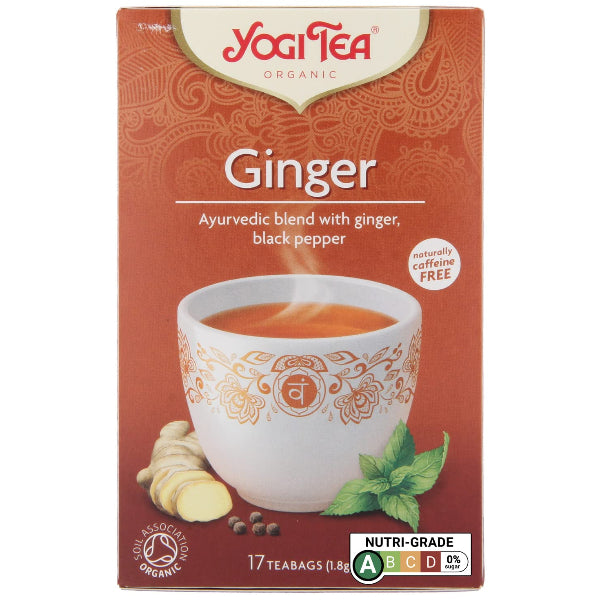 A soothing herbal infusion made with organic ginger, crafted to support digestion, circulation, and overall wellness.
