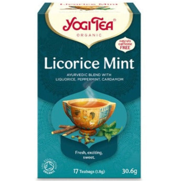 A refreshing herbal blend combining sweet licorice root and cooling mint, designed to soothe digestion and invigorate the senses