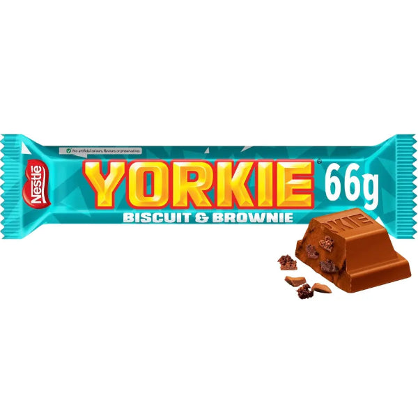 Features layers of rich chocolate and fudgy brownie for a sweet, indulgent treat in every bite.