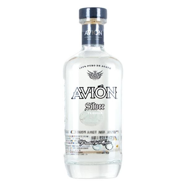 Avión Silver Blanco Tequila, 70 cl