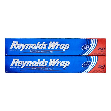Reynolds Aluminium Foil Standard 2 Pk, 250 sq. ft
