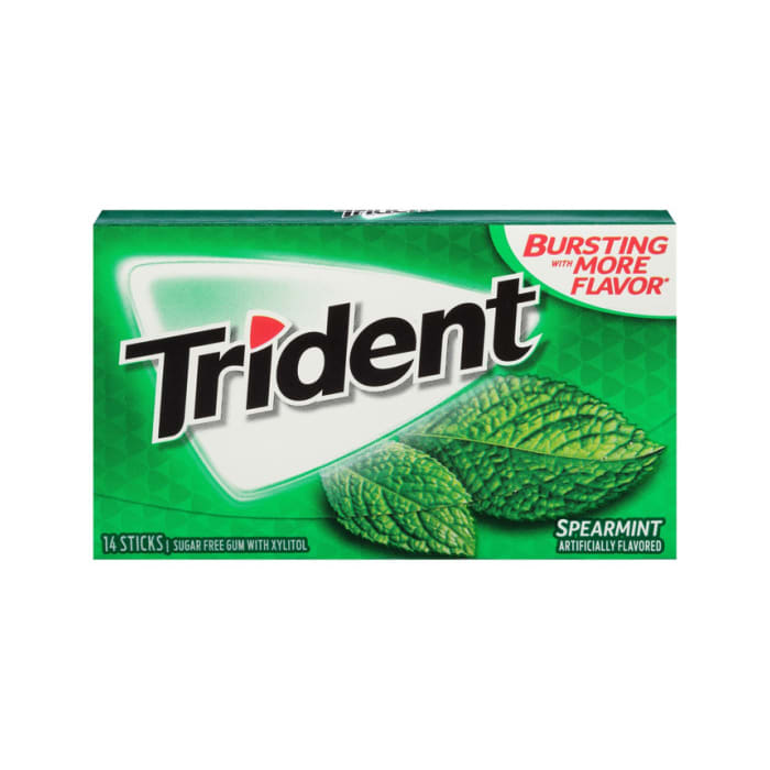 Trident Sugar Free Spearmint, 1 Pk