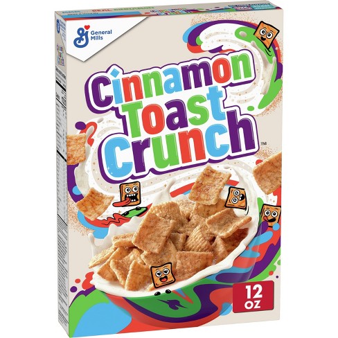 General Mills Cereal Cinnamon Toast Crunch, 12 oz