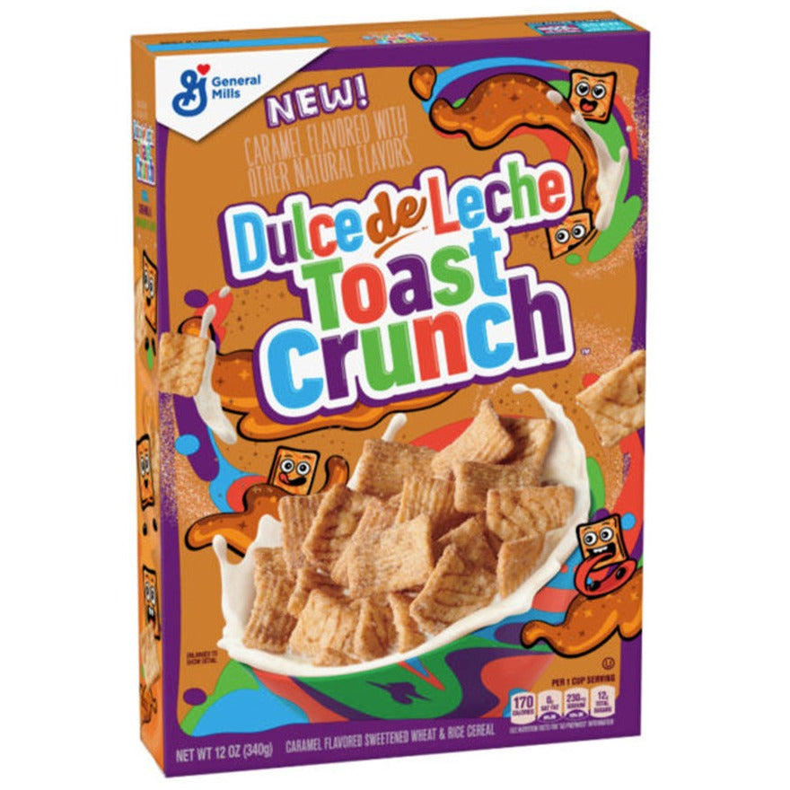 G. Mills Dulce de Leche Toast Crunch Cereal, 12oz