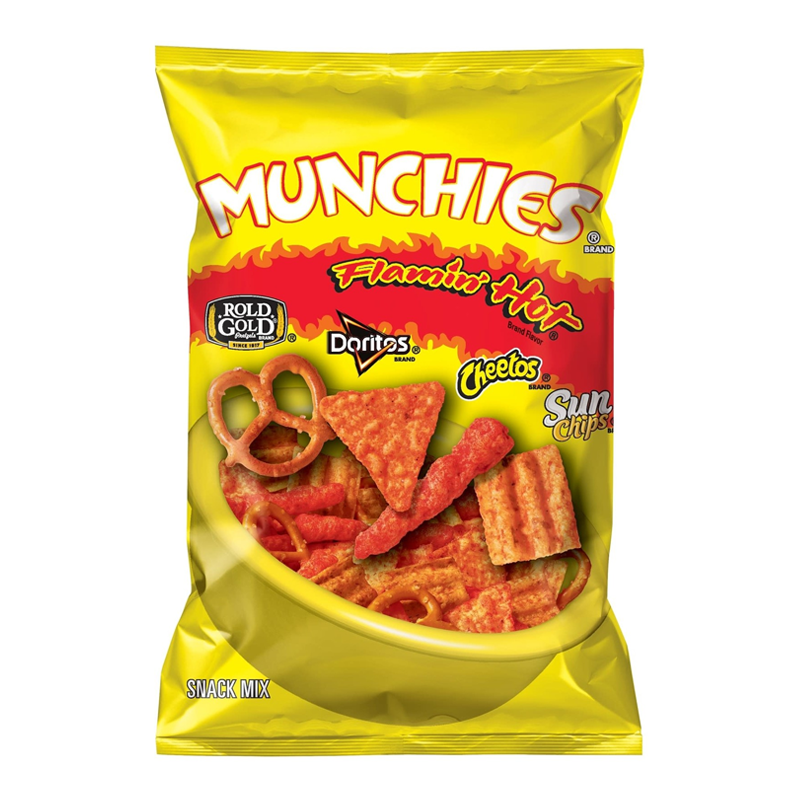 Munchies Flamin Hot Mix, 9.25oz