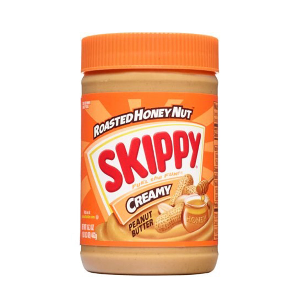 Skippy Creamy Roasted Honey Peanut Butter, 462g