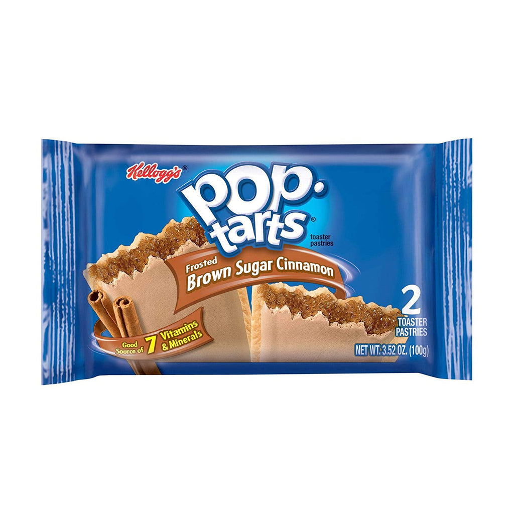 Kellogg's Frosted Brown Sugar Cinna Pop Tarts,100g