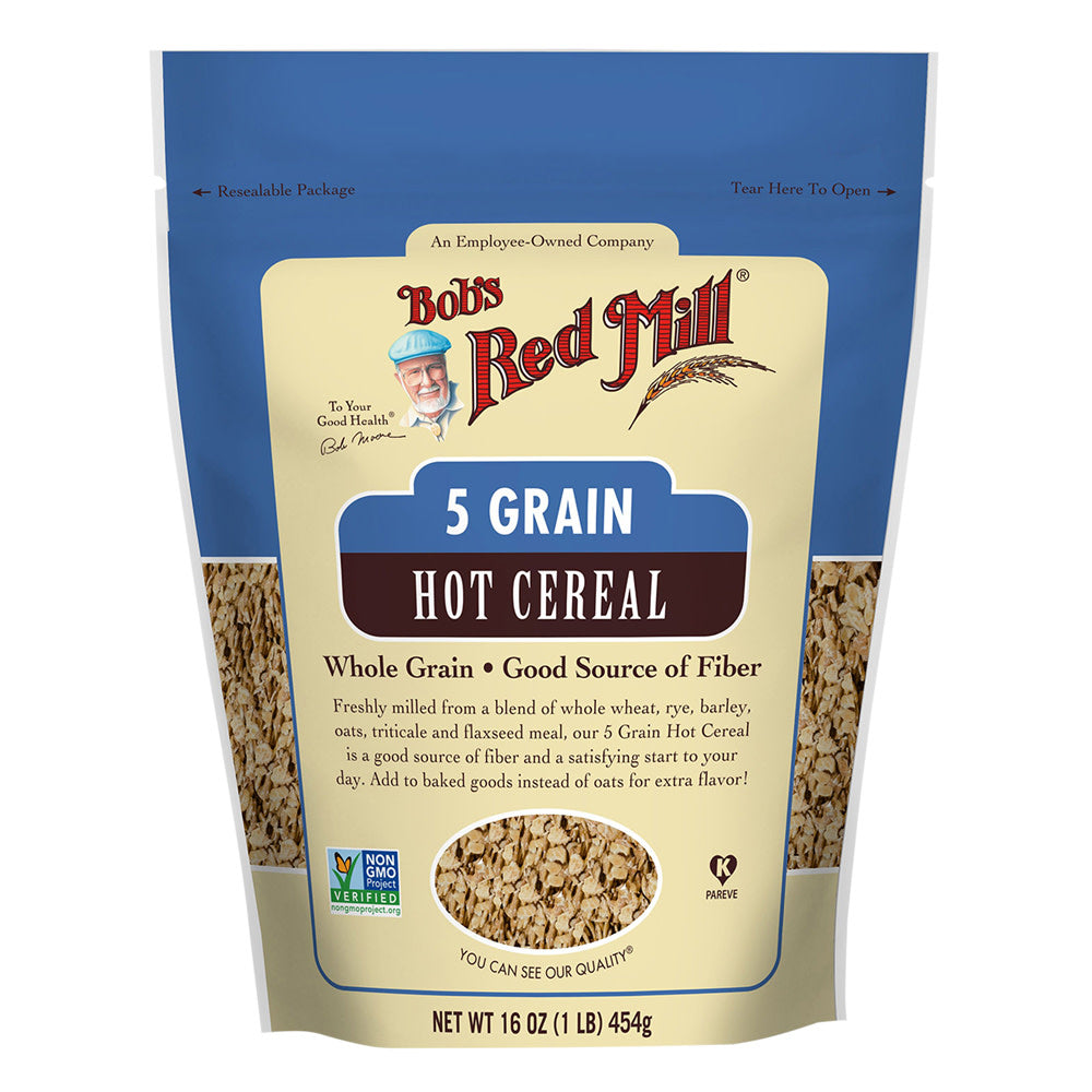 Bob's RM 5 Grain Rolled Hot Cereal,16oz