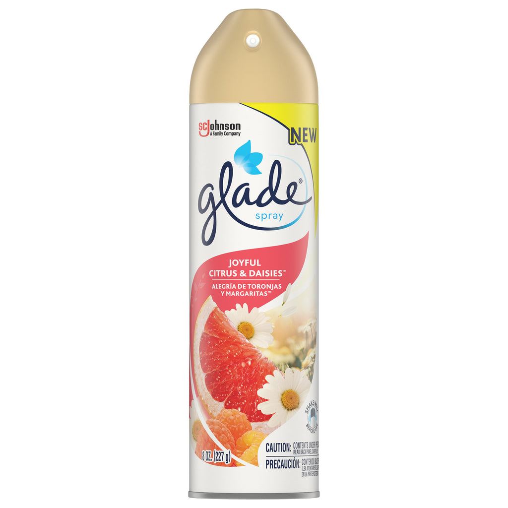 Glade Spray Joyful Citrus &Daisies, 8 oz