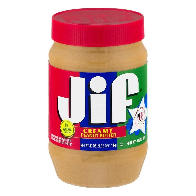 Jif Creamy Gluten Free Peanut Butter, 48 oz (select a size)