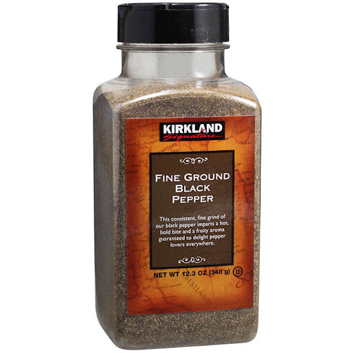 Kirkland Signature, Fine Ground Black Pepper 12.3Oz