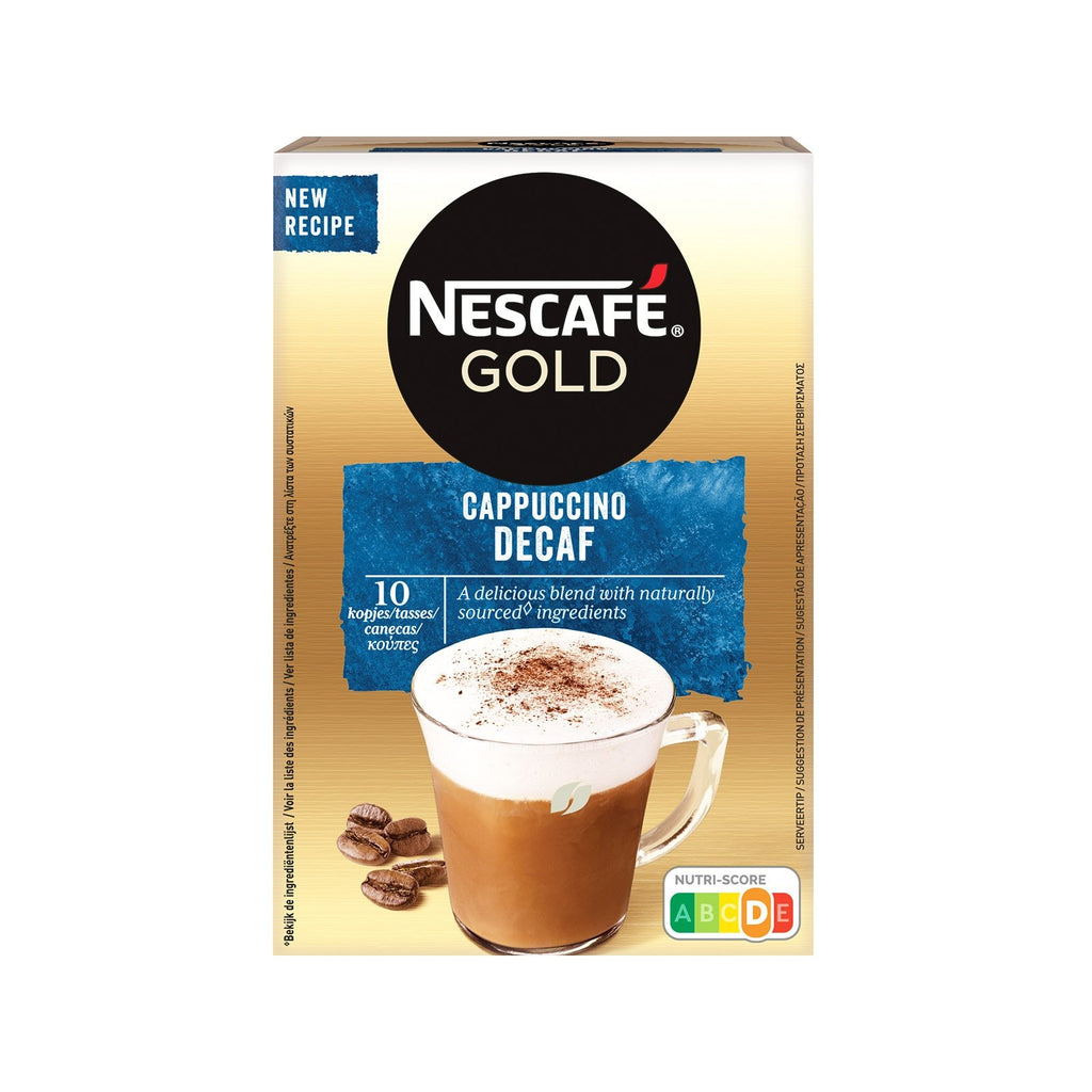 Nescafe capucino decaff 10 sach