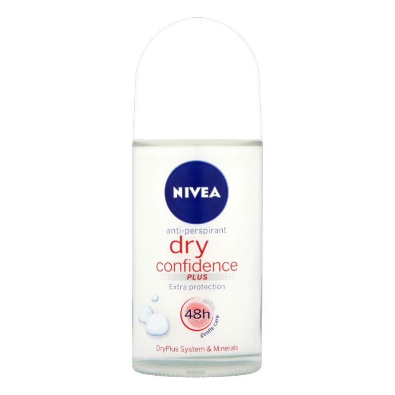 Nivea Roll-On Deo Dry Confidence Plus, 50 ml