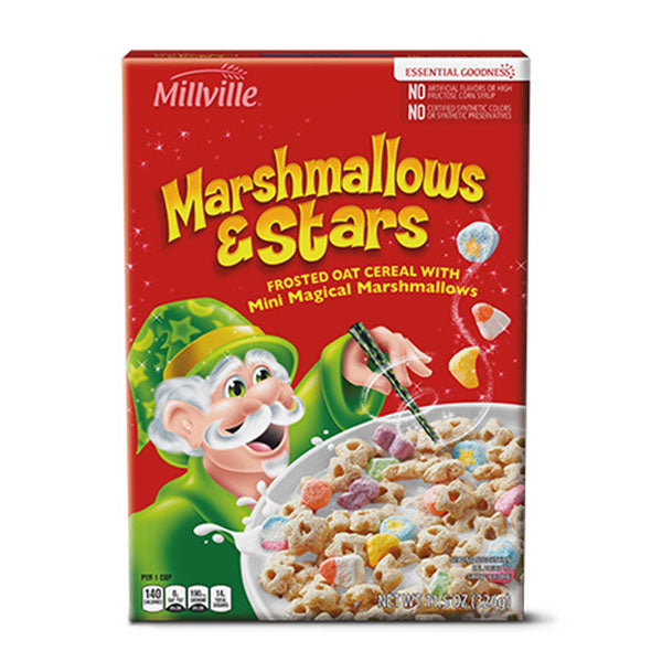 Millville Marshmallow&Stars Cereal, 326 g
