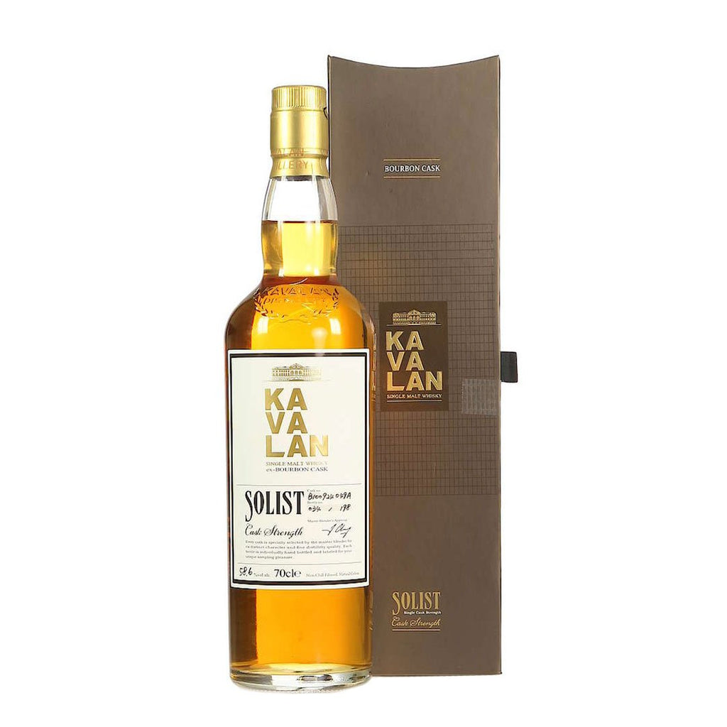 Kavalan Solist Ex-Bourbon Cask, 70 cl