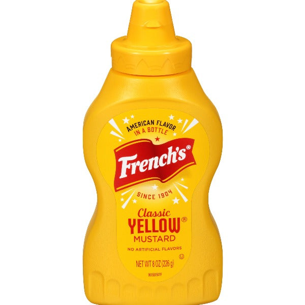 French's Classic Yellow Mustard, 8 oz