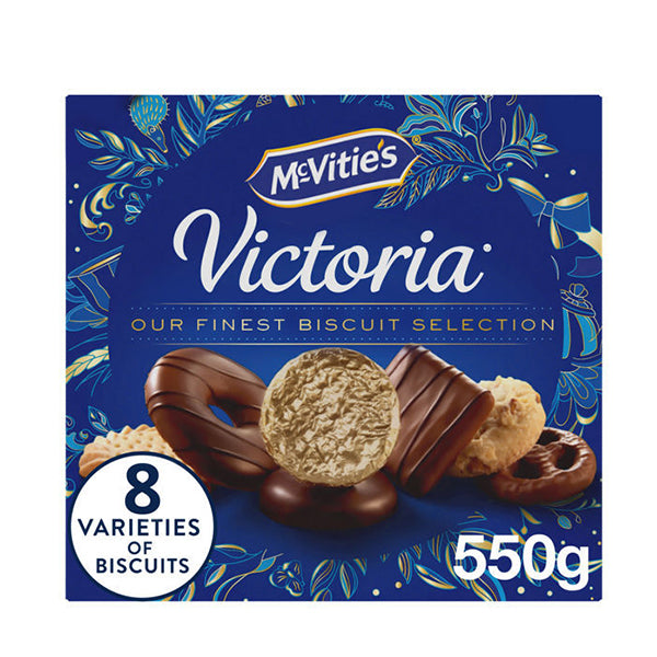 McVities Victoria Carton Assortment Cookies, 550 g